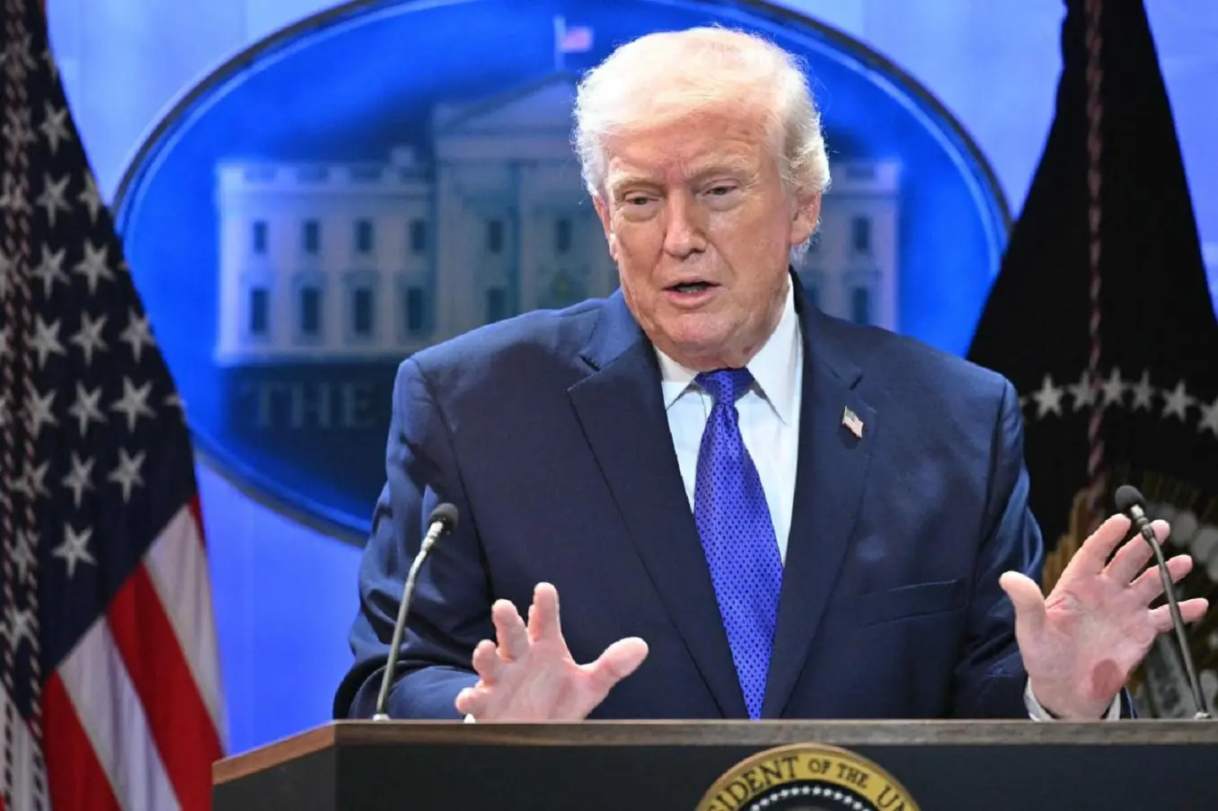 Trump suggests renaming Strait of Hormuz to ‘Trump Strait’