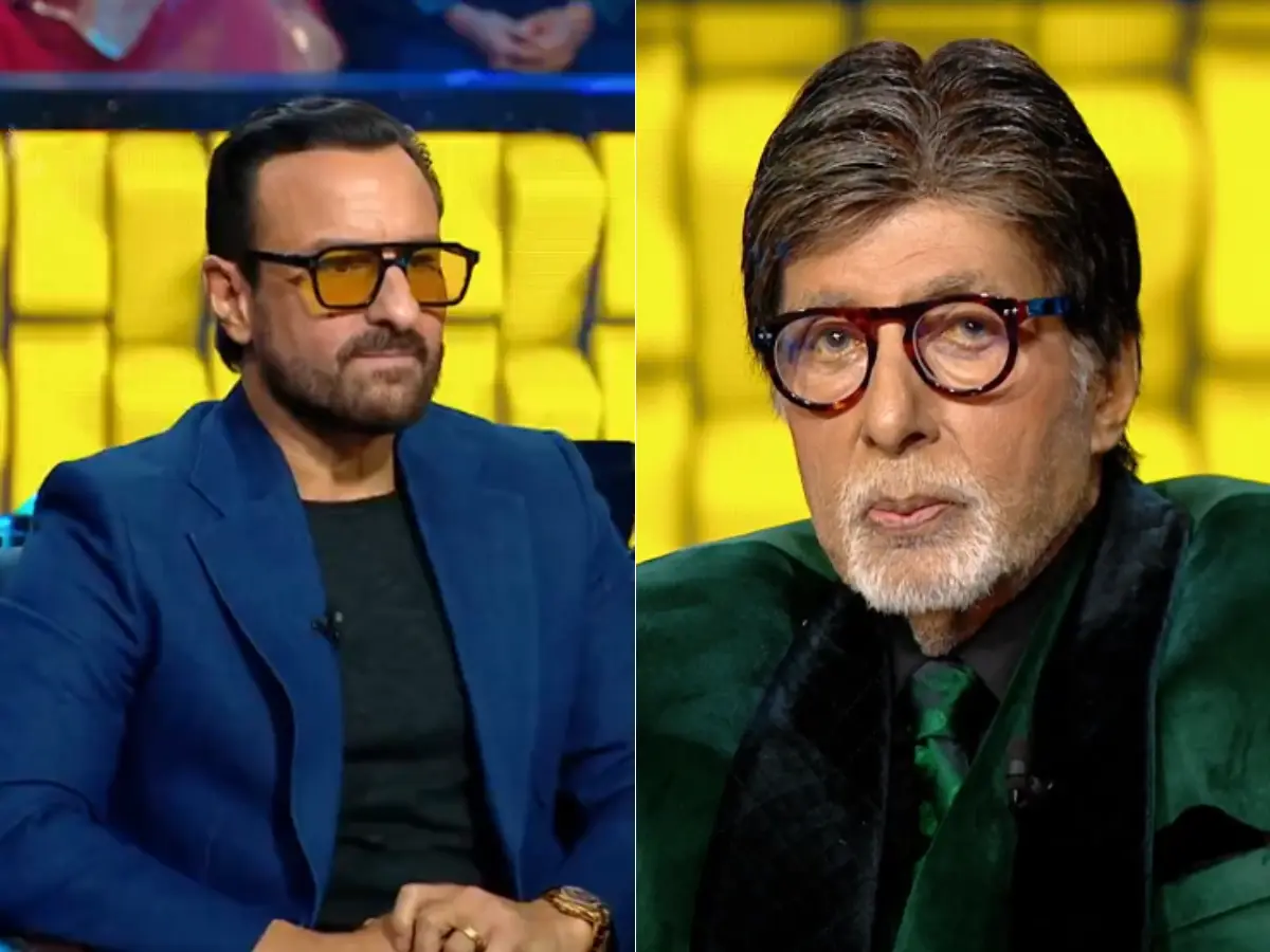 KBC 18: Amitabh Bachchan reveals he is related to Saif Ali Khan via the Kapoor family KBC 18: Amitabh Bachchan reveals he is related to Saif Ali Khan via the Kapoor family