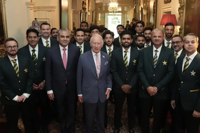 'It's from all players': Pakistan skipper Babar Azam's exchange with UK King Charles goes viral