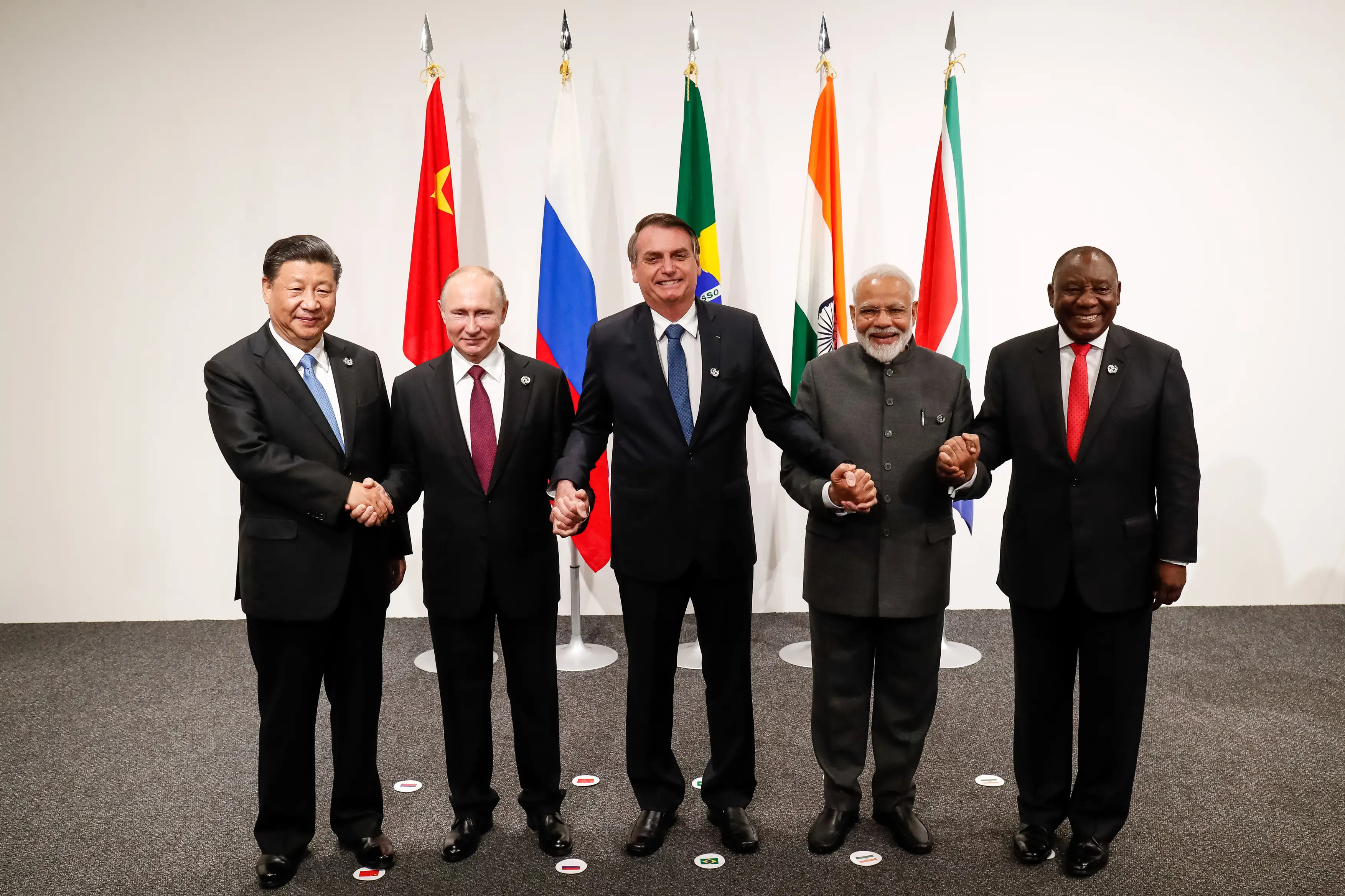 Intra-BRICS settlement volumes
