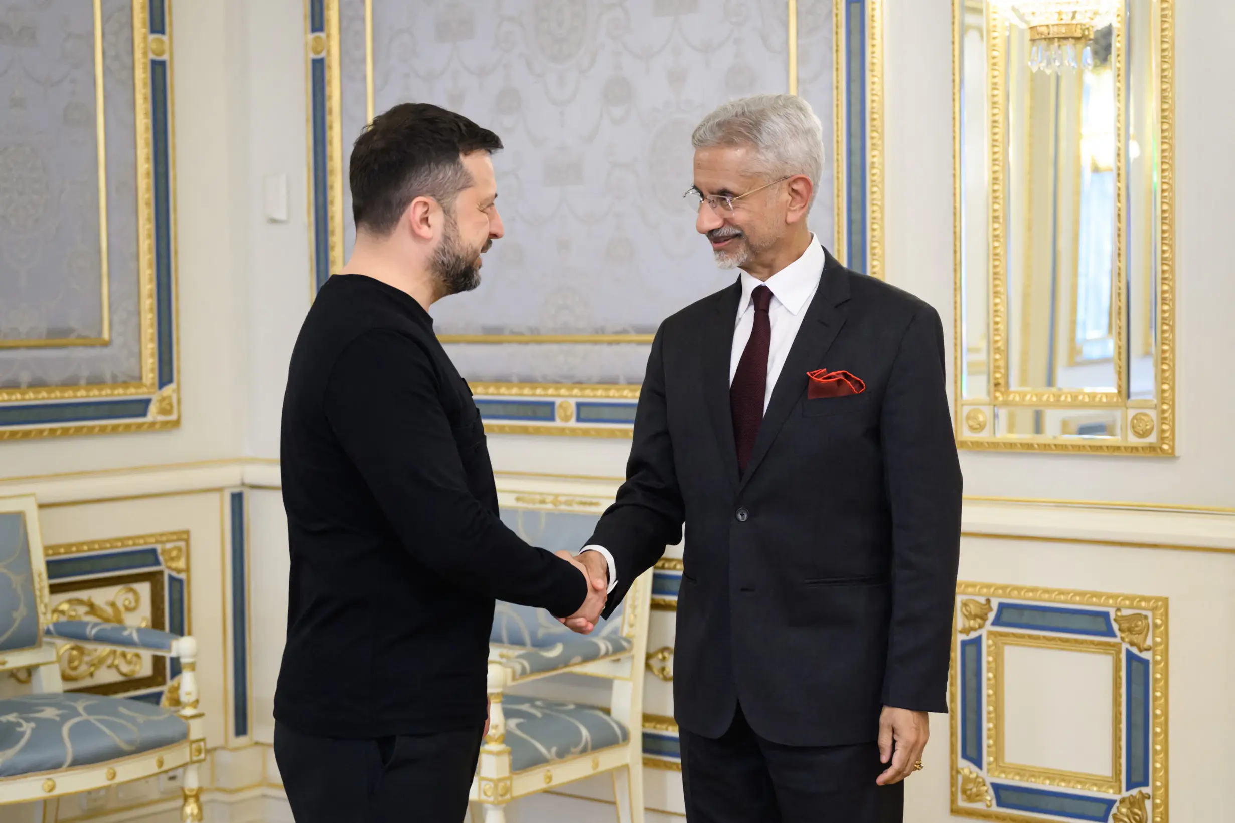 Zelensky ‘grateful’ for India’s push to end Ukraine war after meeting Jaishankar in Kyiv