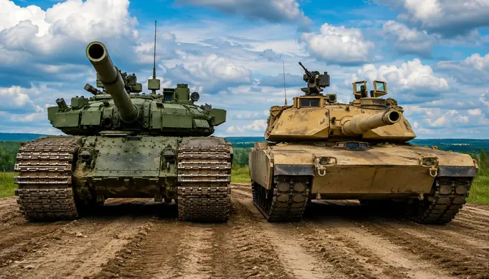 Why US tanks weigh over 20 tons more than Russian tanks