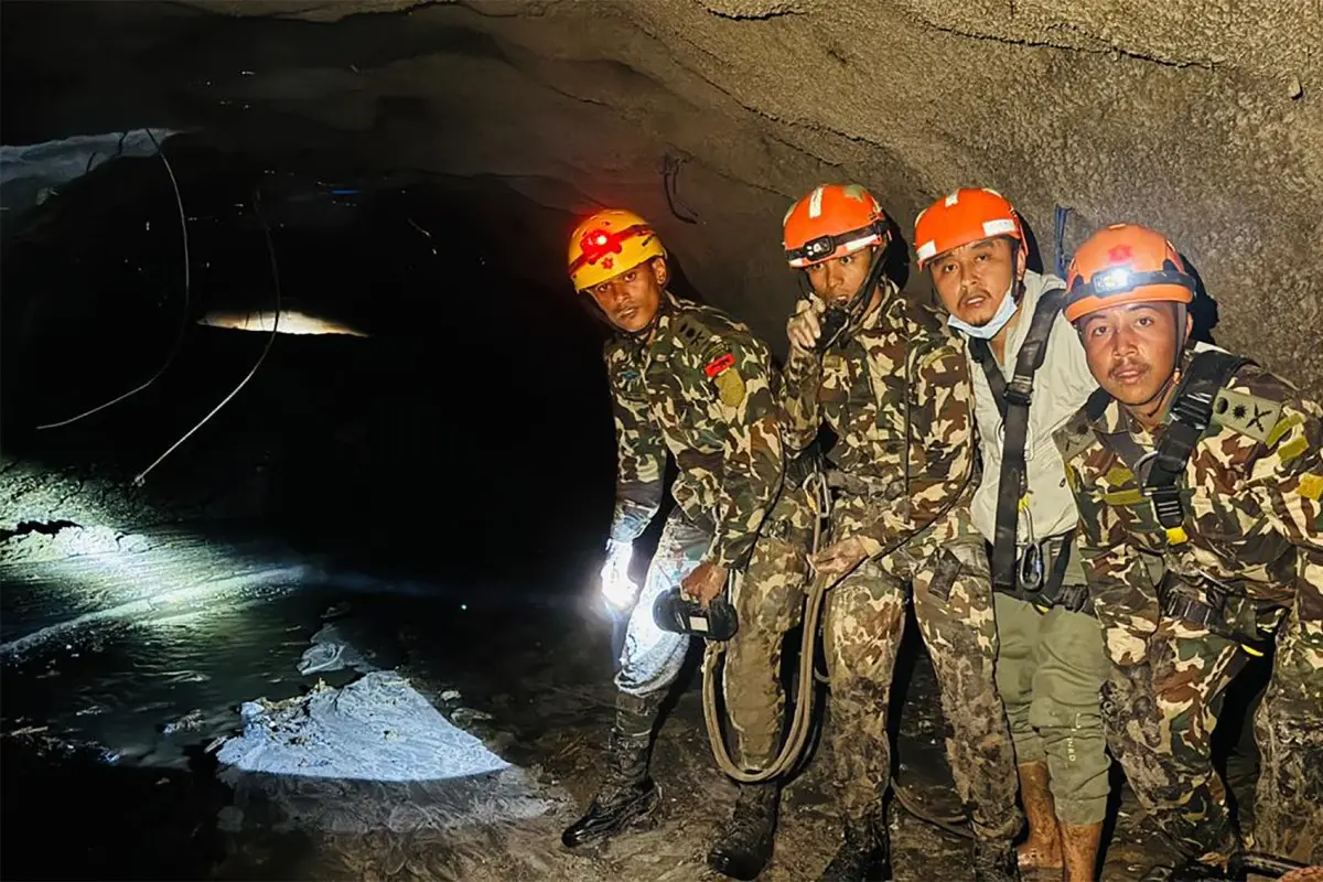 Light at the end of the tunnel: 2 rescued alive from Trishuli 3A hydropower plant days after Nepal floods