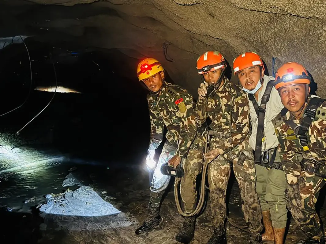 Light at the end of the tunnel: 2 rescued alive from Trishuli 3A hydropower plant days after Nepal floods Light at the end of the tunnel: 2 rescued alive from Trishuli 3A hydropower plant days after Nepal floods