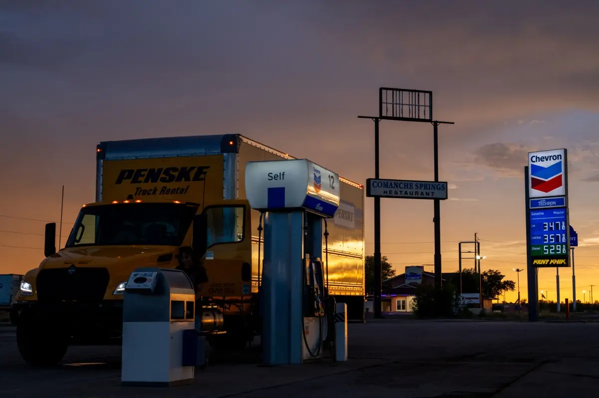 US diesel prices hit record high of $5.85 per gallon as Iran war disrupts global fuel supply