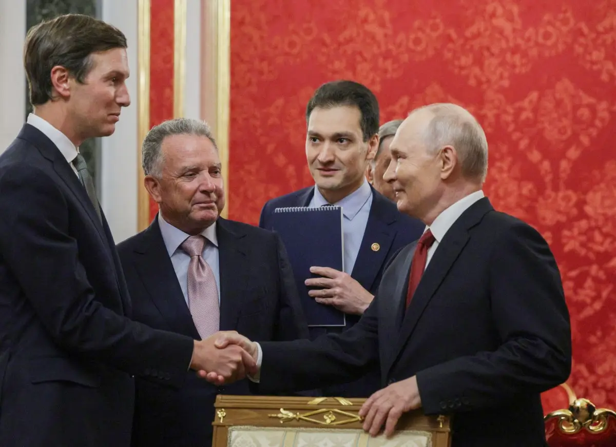‘Situation is not simple’: Putin meets US envoys in Moscow over Ukraine peace push