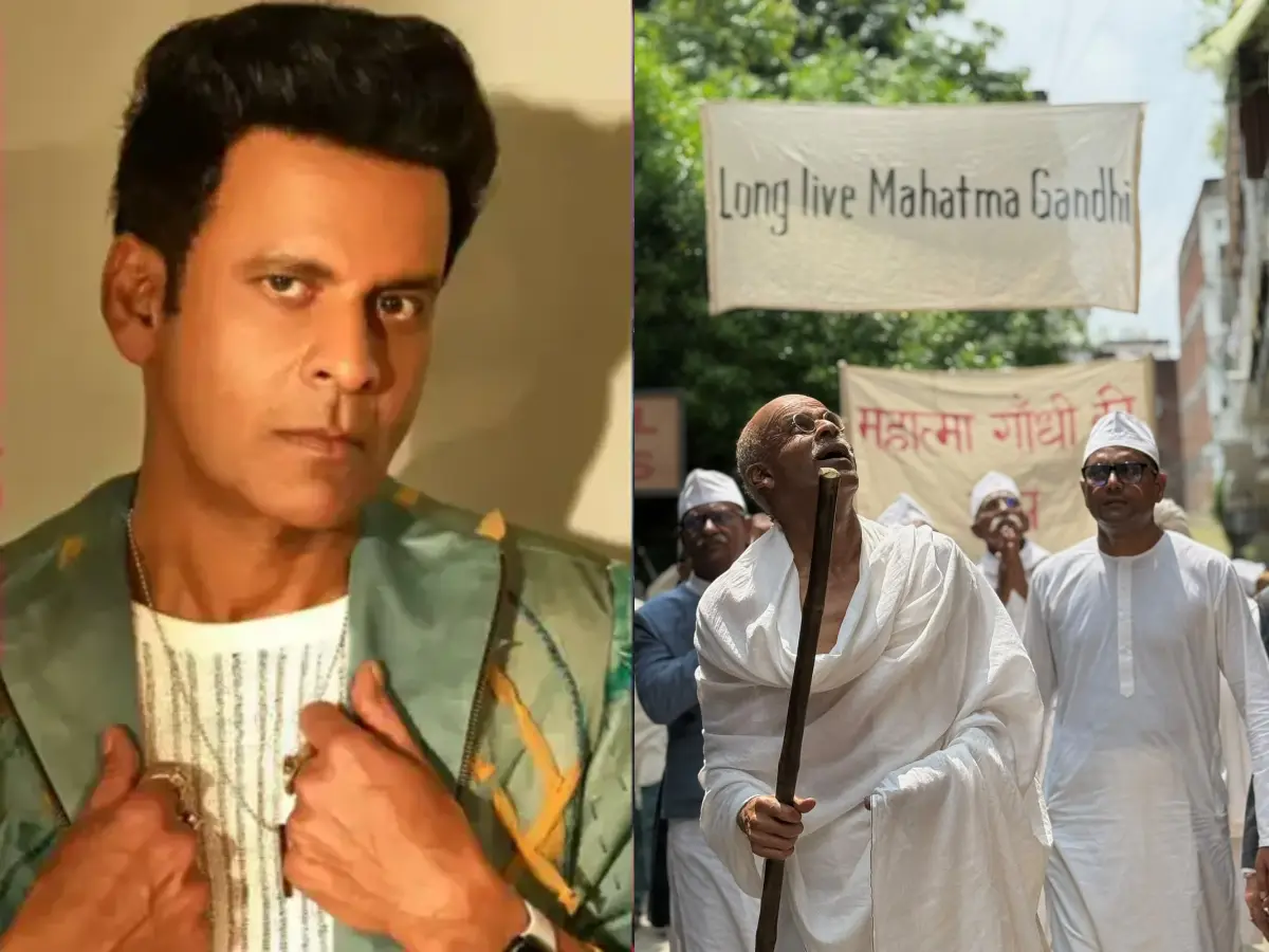 Manoj Bajpayee to play Mahatma Gandhi in Sudhir Mishra, Anubhav Sinha’s next, first look inside Manoj Bajpayee to play Mahatma Gandhi in Sudhir Mishra, Anubhav Sinha’s next, first look inside
