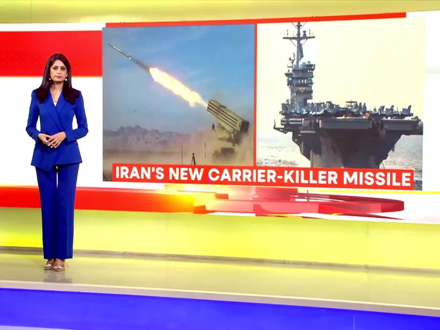 Iranian missile fired at aircraft carrier | Missile created “Hell” for Americans 