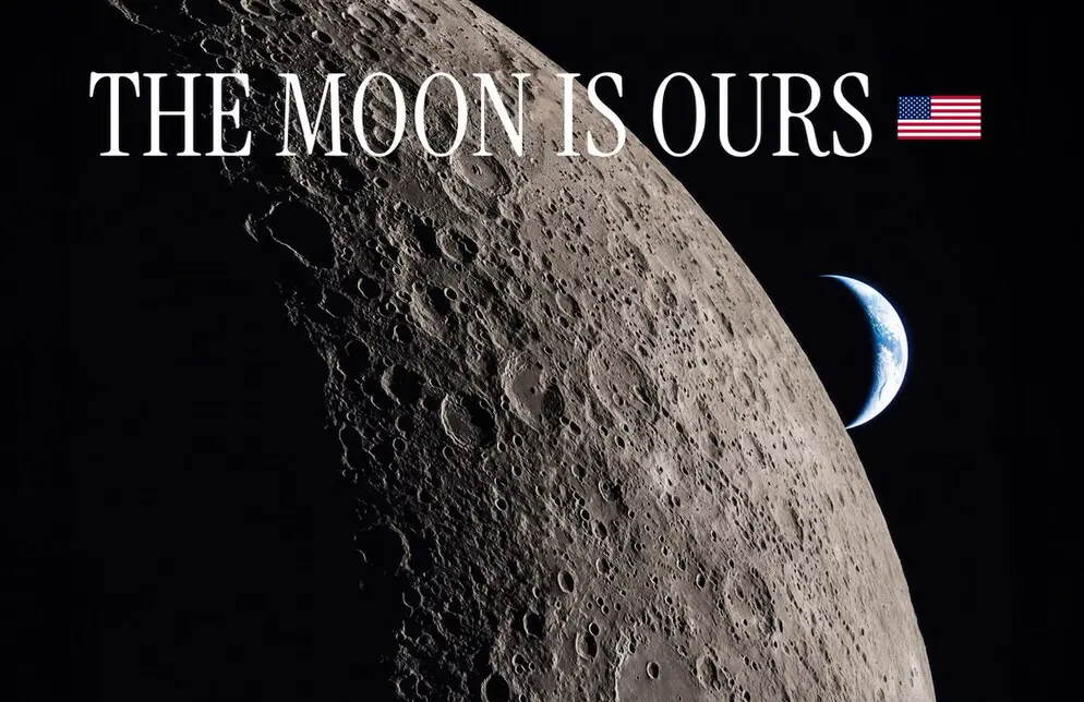 The Moon is ours
