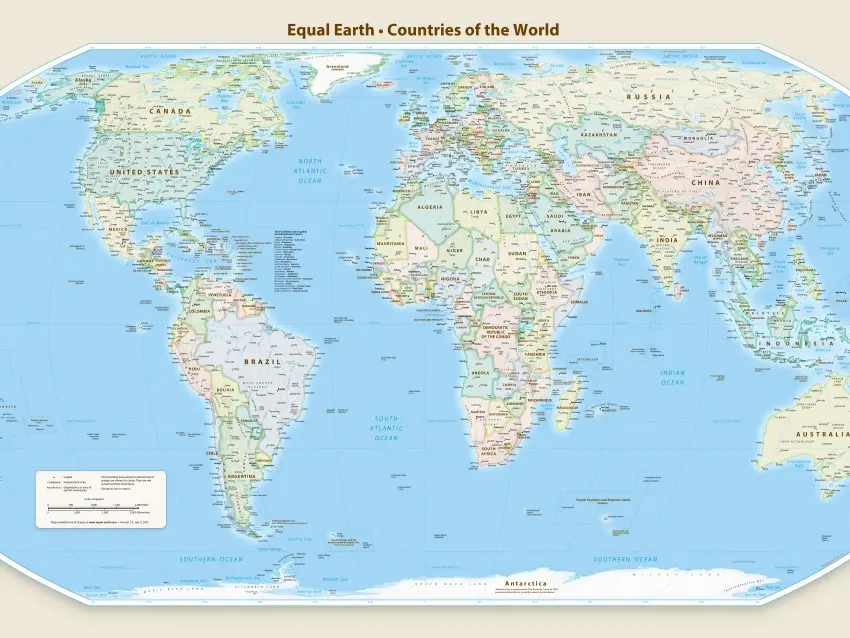 Putting 3D on 2D surface - Why is Africa's true size not shown on the world map? Putting 3D on 2D surface - Why is Africa's true size not shown on the world map?