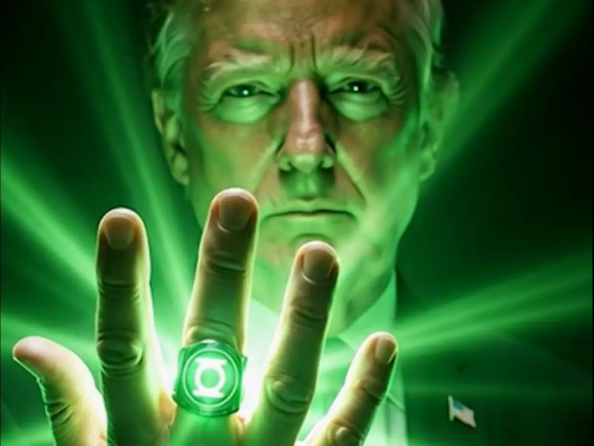 Watch | White House portrays Trump as Green Lantern in AI video Watch | White House portrays Trump as Green Lantern in AI video