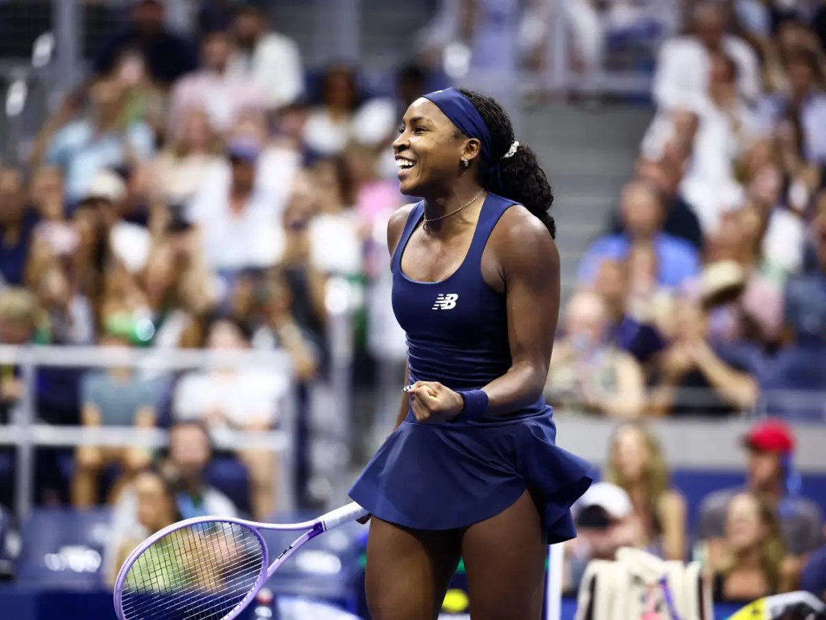Coco Gauff reaches US Open quarter-finals after beating Iva Jovic