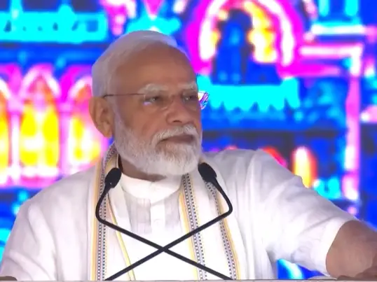 ‘Truth over clamour of lies’: PM Modi’s veiled dig at Rahul Gandhi’s student outreach in Vadodara ‘Truth over clamour of lies’: PM Modi’s veiled dig at Rahul Gandhi’s student outreach in Vadodara