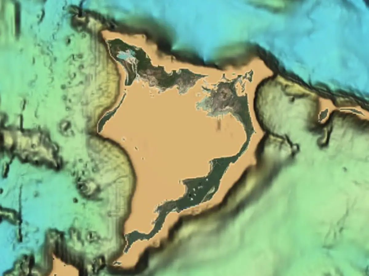 UFO researcher finds possible hints of a sunken city under Bermuda Triangle