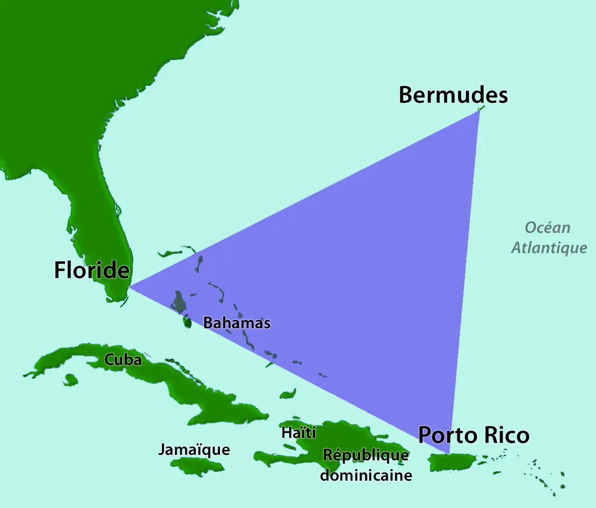 No proof of human structures under Bermuda Triangle