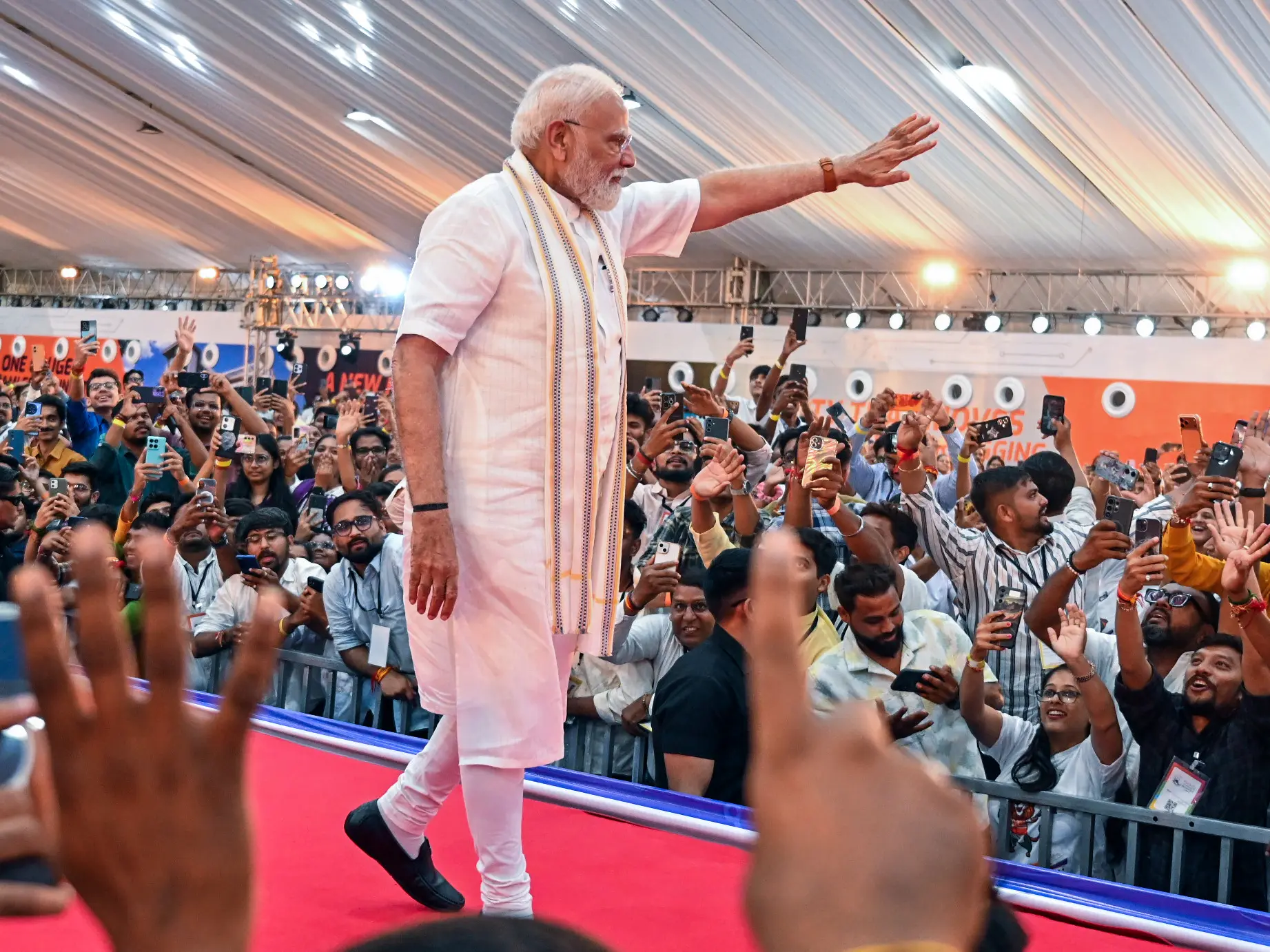 Mumbai security scare: Fake PMO official detained at NMACC ahead of PM Modi event, gun recovered Mumbai security scare: Fake PMO official detained at NMACC ahead of PM Modi event, gun recovered