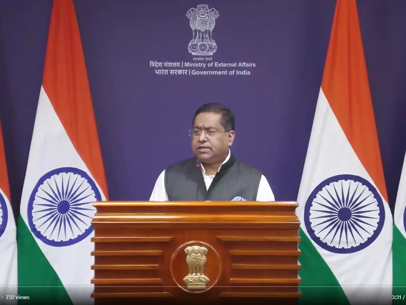 India distances itself from Eiffel Tower row during BAPS delegation visit, says it’s a matter between two entities India distances itself from Eiffel Tower row during BAPS delegation visit, says it’s a matter between two entities