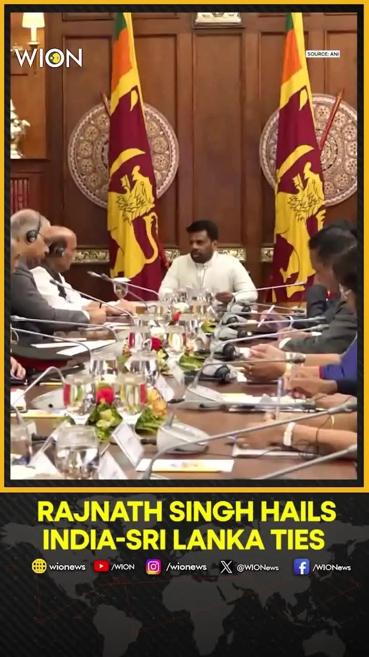 Rajnath Singh says Indian ocean key to India-Sri Lanka partnership