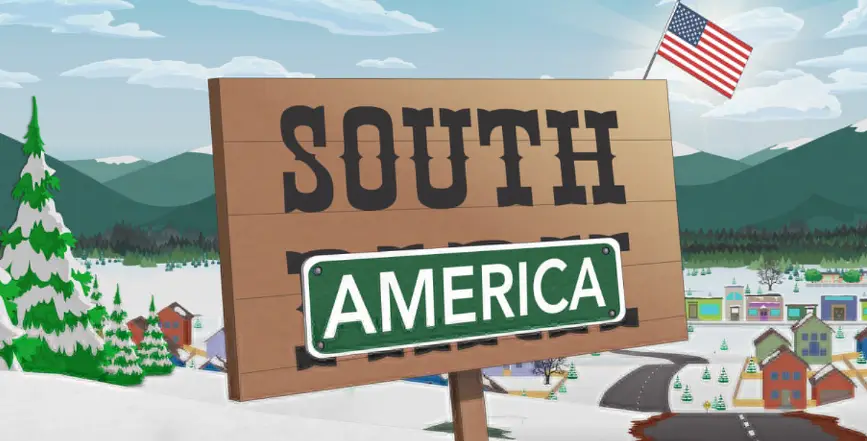 South Park is now South America - creators take swipe at Trump's renaming spree