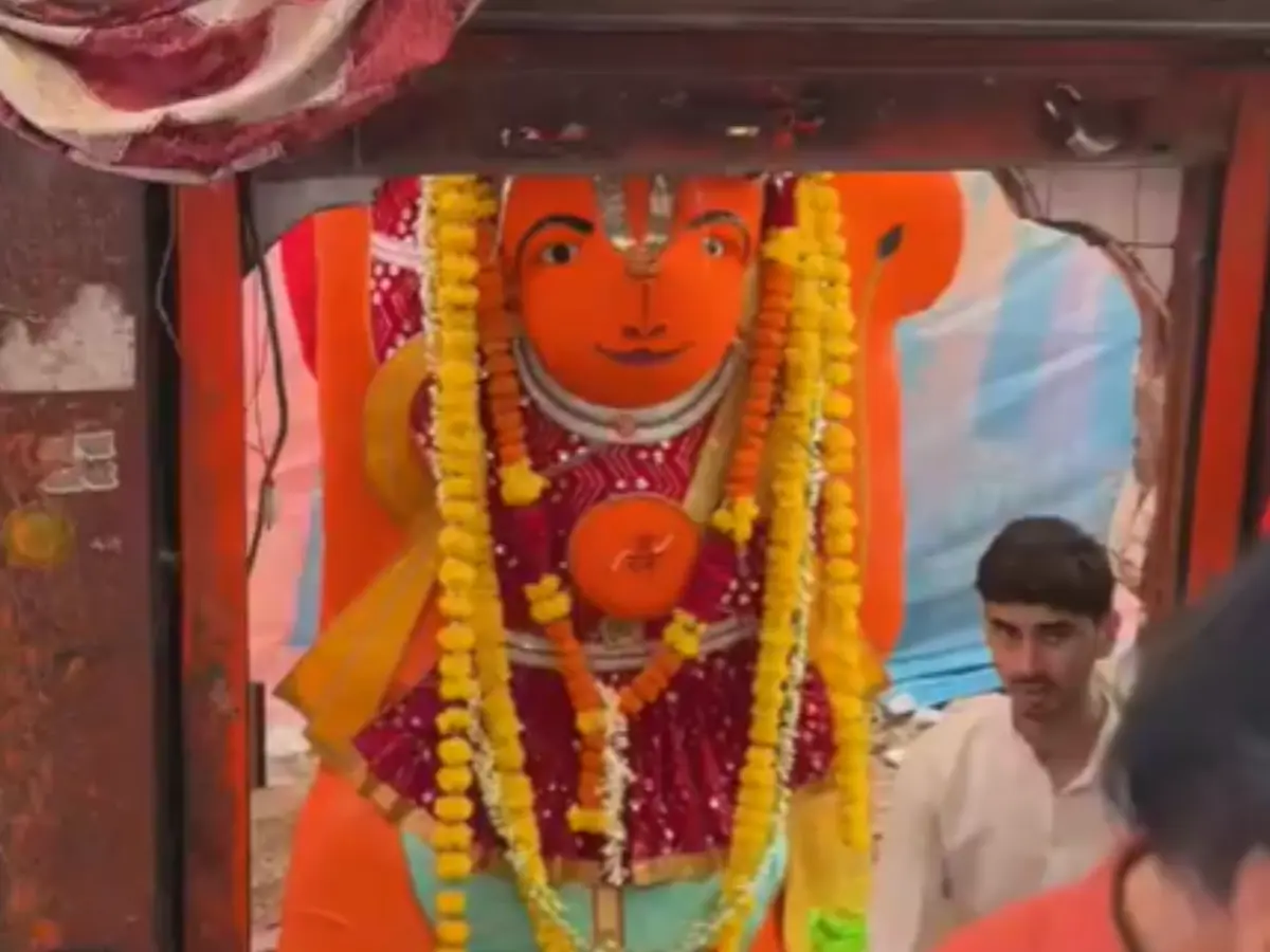 170-year-old Lord Hanuman idol in Ujjain refuses to budge amid relocation plans