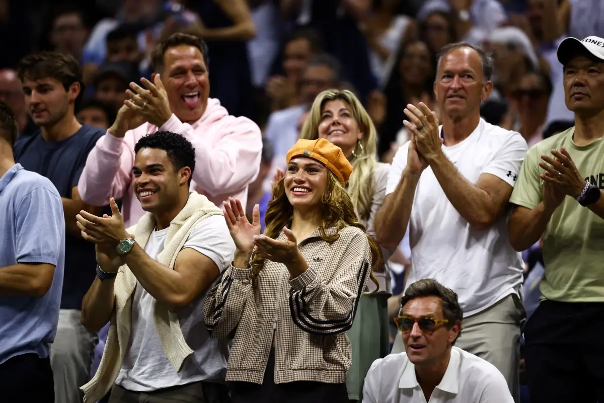 US Open 2026: Trinity Rodman recreates boyfriend Ben Shelton's iconic 'phone' celebration after QF win over Alcaraz