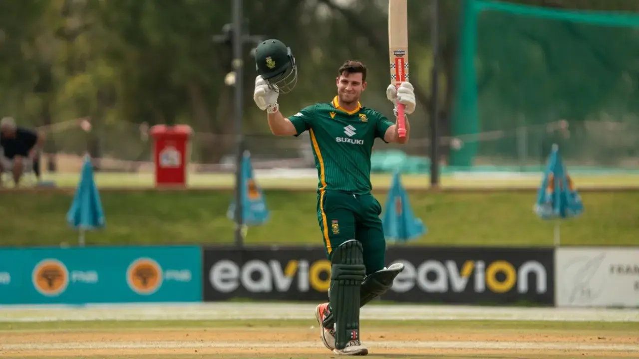 South Africa batter Jordan Hermann hits highest individual score on ODI debut