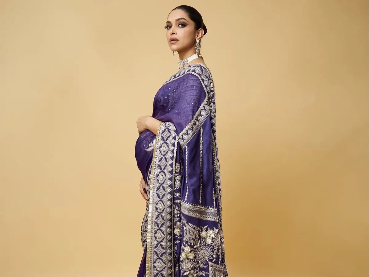 5. The Royal Purple Saree