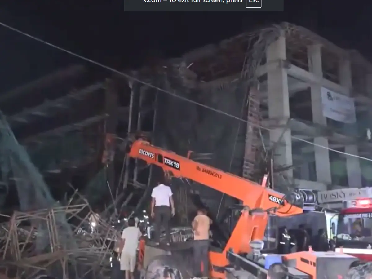 Gujarat building collapse: All 15 workers rescued, investigation underway