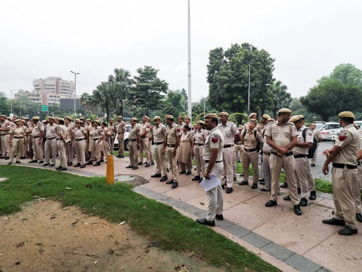 Security drills across New Delhi