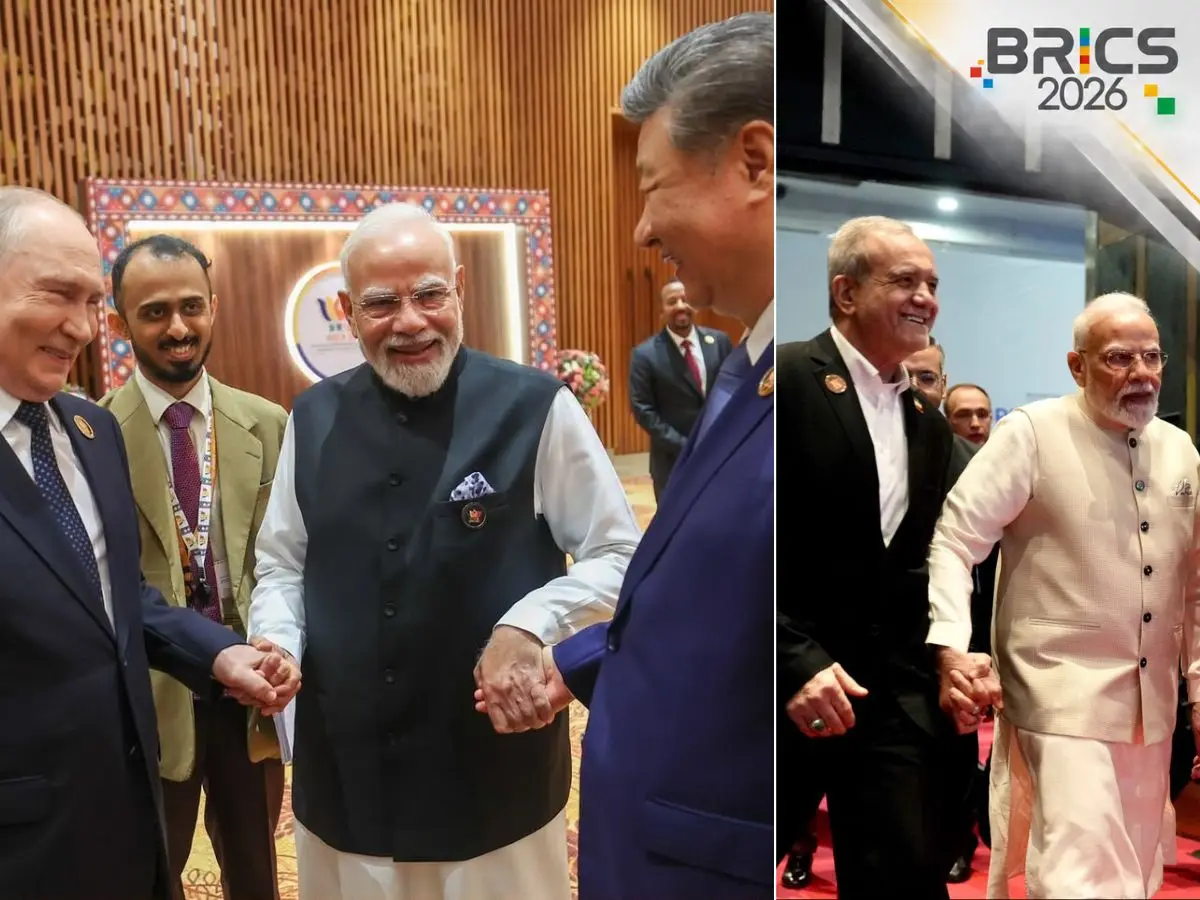 What do PM Modi’s hugs, handshakes with leaders at BRICS mean? Body language expert decodes