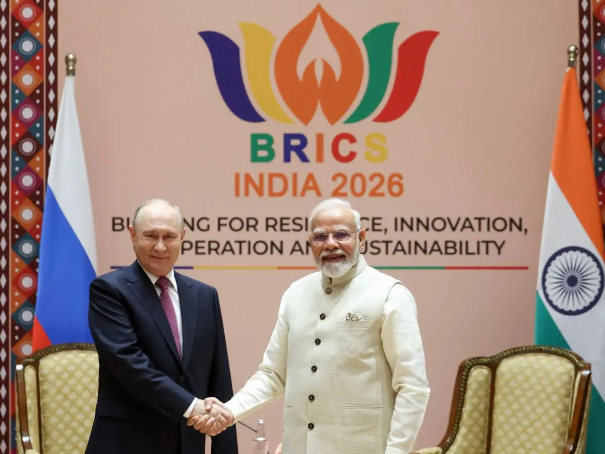 Putin and PM Modi review key India-Russia sectors