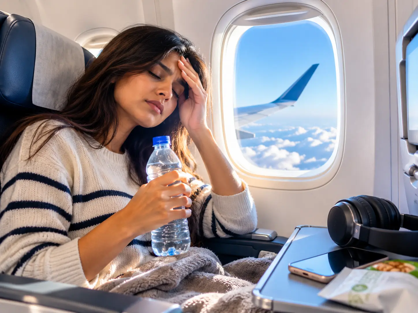 Why dehydration is the hidden cause of travel fatigue on long flights