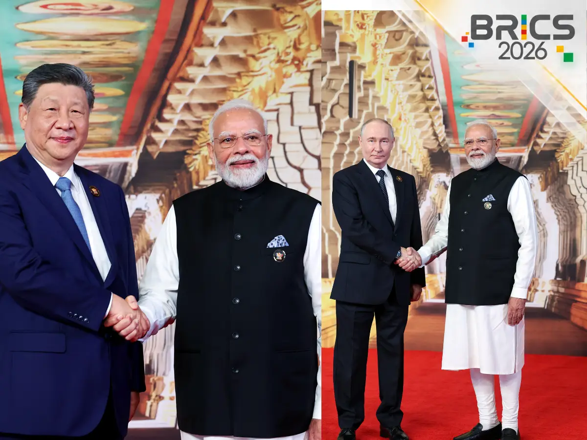 BRICS Summit 2026 LIVE updates: Leaders arrive at Bharat Mandapam on Day 2, PM Modi greets them BRICS Summit 2026 LIVE updates: Leaders arrive at Bharat Mandapam on Day 2, PM Modi greets them