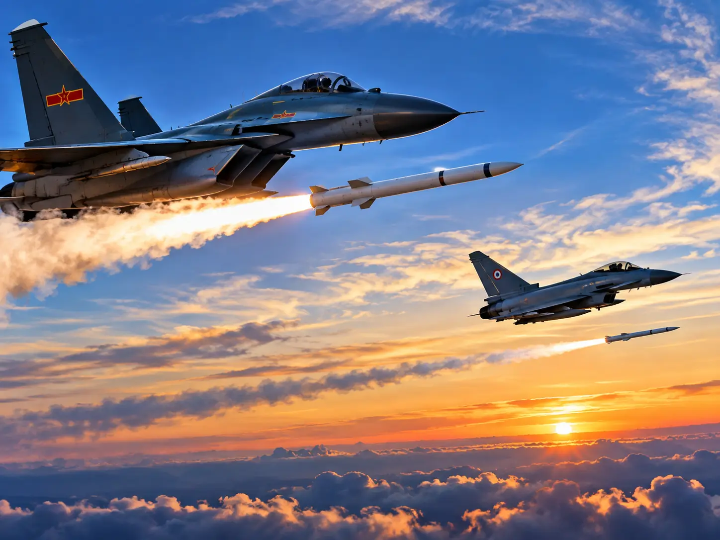 Why Chinese PL-15 air-to-air missiles use dual-pulse motors compared to European interceptors