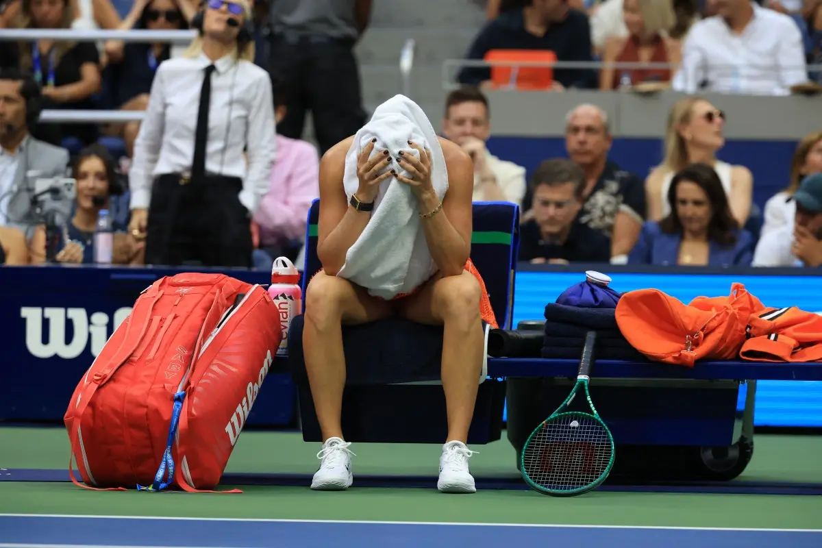 WATCH | Aryna Sabalenka smashes racquet after US Open final defeat to Rybakina