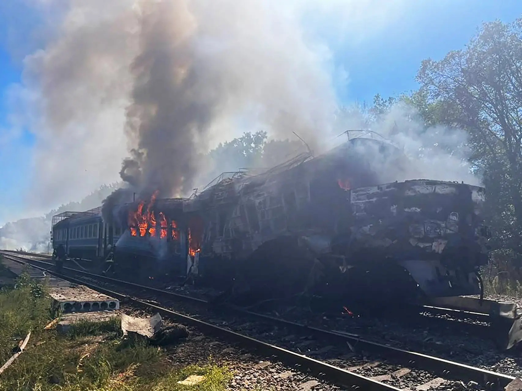 Russian drone hits Warsaw-bound train near Polish border, Zelensky accuses Moscow of ‘deliberate’ targeting Russian drone hits Warsaw-bound train near Polish border, Zelensky accuses Moscow of ‘deliberate’ targeting