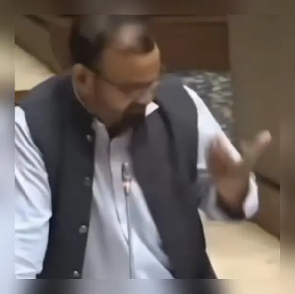 Video of Pakistani lawmaker struggling to read English tribute to Jinnah goes viral - WATCH Video of Pakistani lawmaker struggling to read English tribute to Jinnah goes viral - WATCH