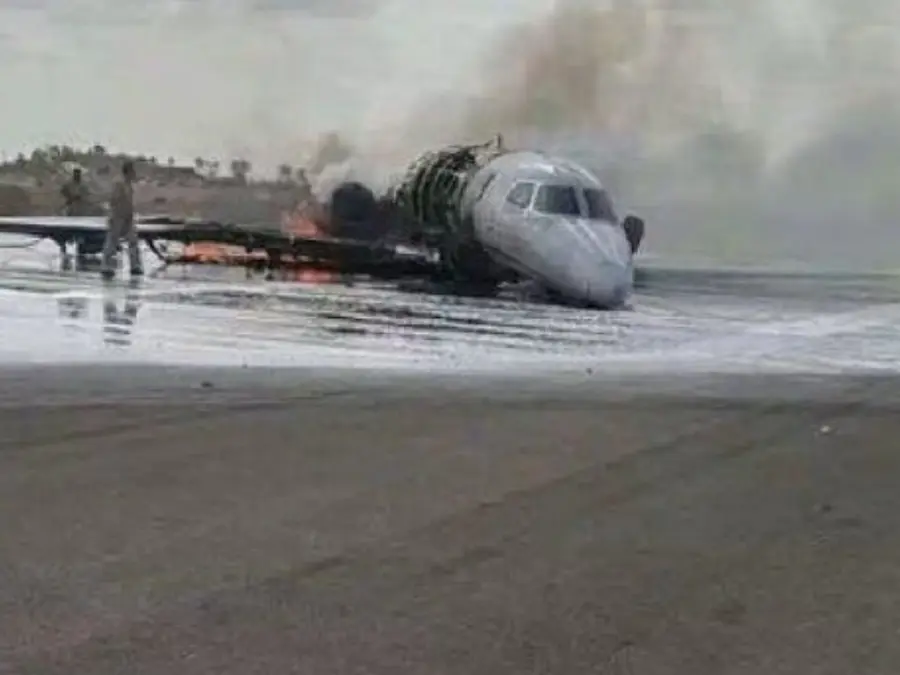 Plane carrying prominent figure crashes at Libya’s Misrata airport: Report