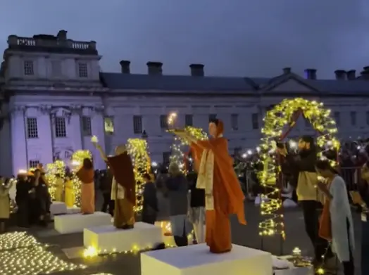Historic first: ‘Ganga aarti’ performed on River Thames in London Historic first: ‘Ganga aarti’ performed on River Thames in London