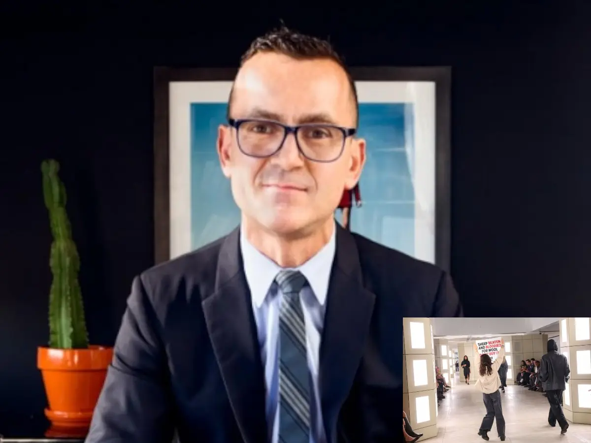 NYFW protest turns physical as Steven Kolb restrains PETA activist, later apologises for intervention NYFW protest turns physical as Steven Kolb restrains PETA activist, later apologises for intervention