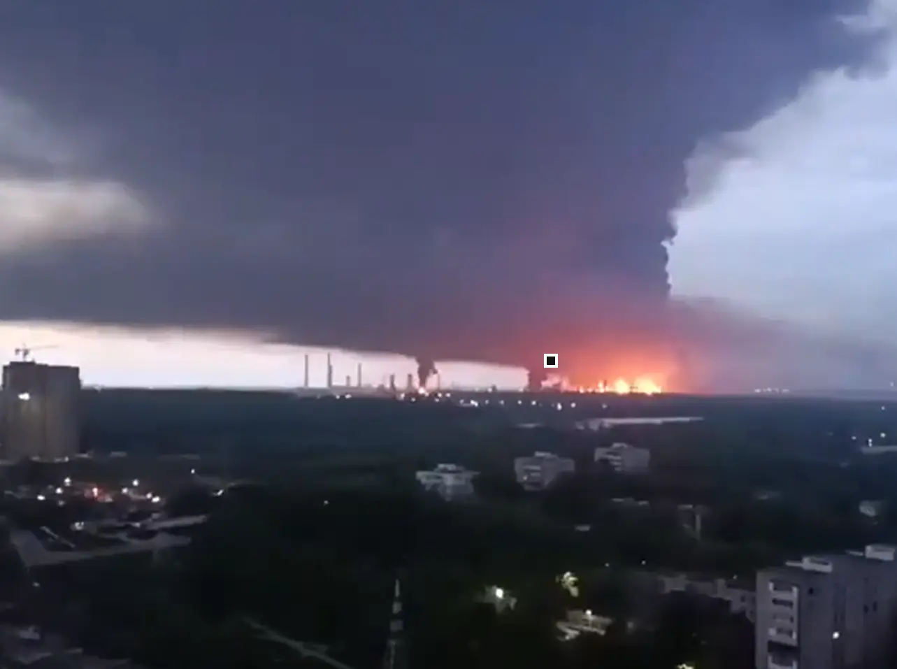 Ukraine strikes Syzran Oil Refinery deep inside Russia, fires erupt