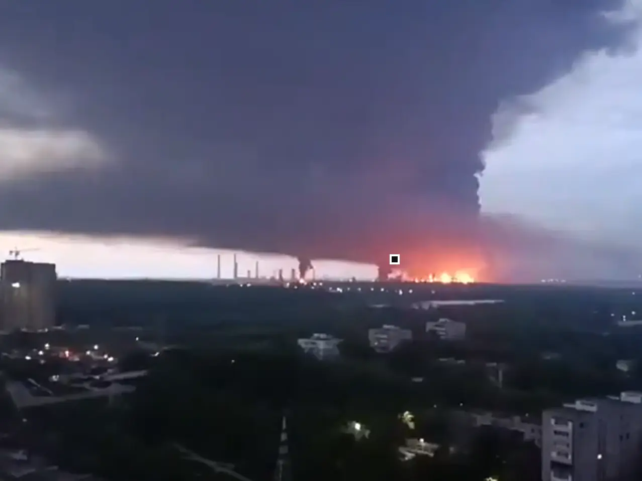 Ukraine strikes Syzran Oil Refinery deep inside Russia, fires erupt