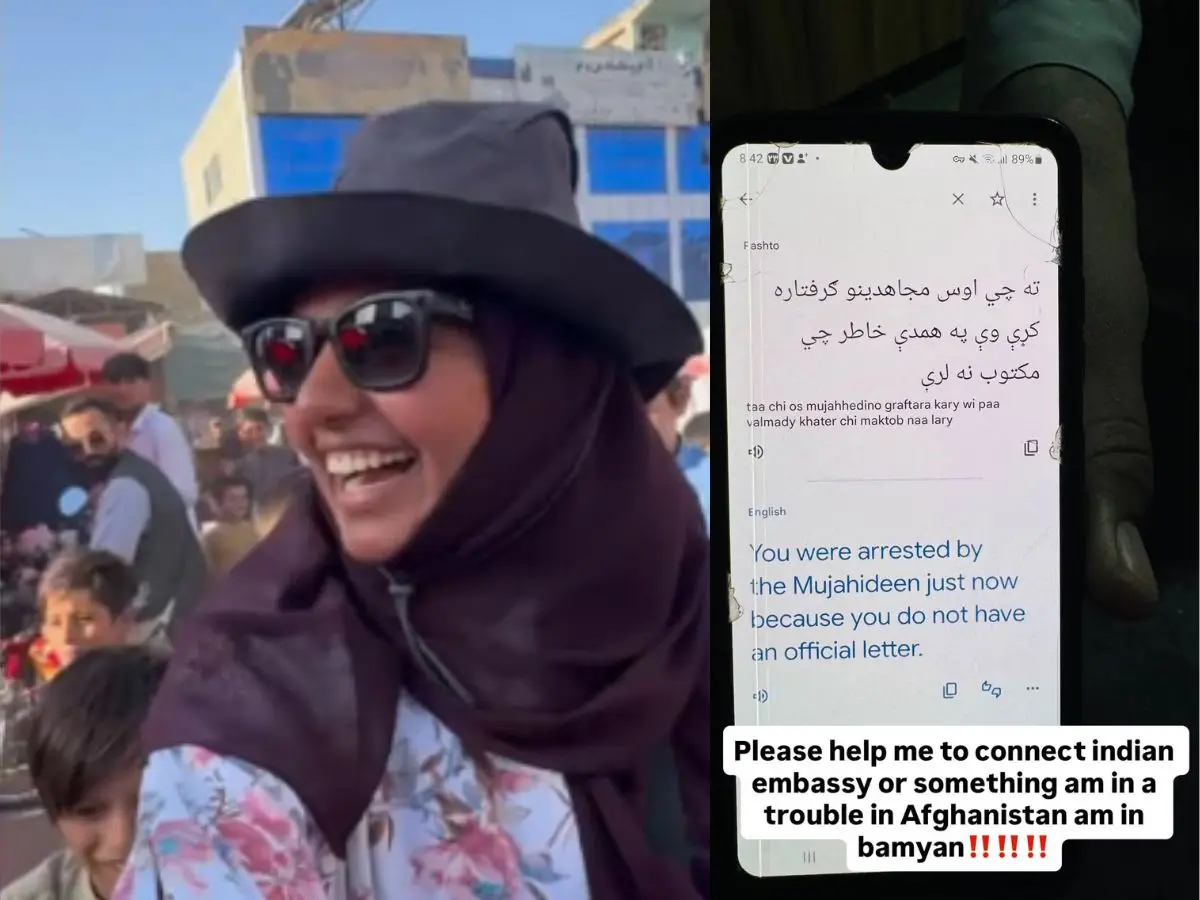 Kerala vlogger Arunima says ‘Mujahideen’ arrested her in Afghanistan, later says ‘I am safe’