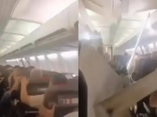 Passengers scream as Iran flight suffers mid-air scare: Boeing 737 shakes violently after take-off | VIDEO Passengers scream as Iran flight suffers mid-air scare: Boeing 737 shakes violently after take-off | VIDEO