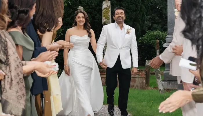 Suriya and Jyothika say ‘I do’ again after 20 years! See their dreamy wedding pics