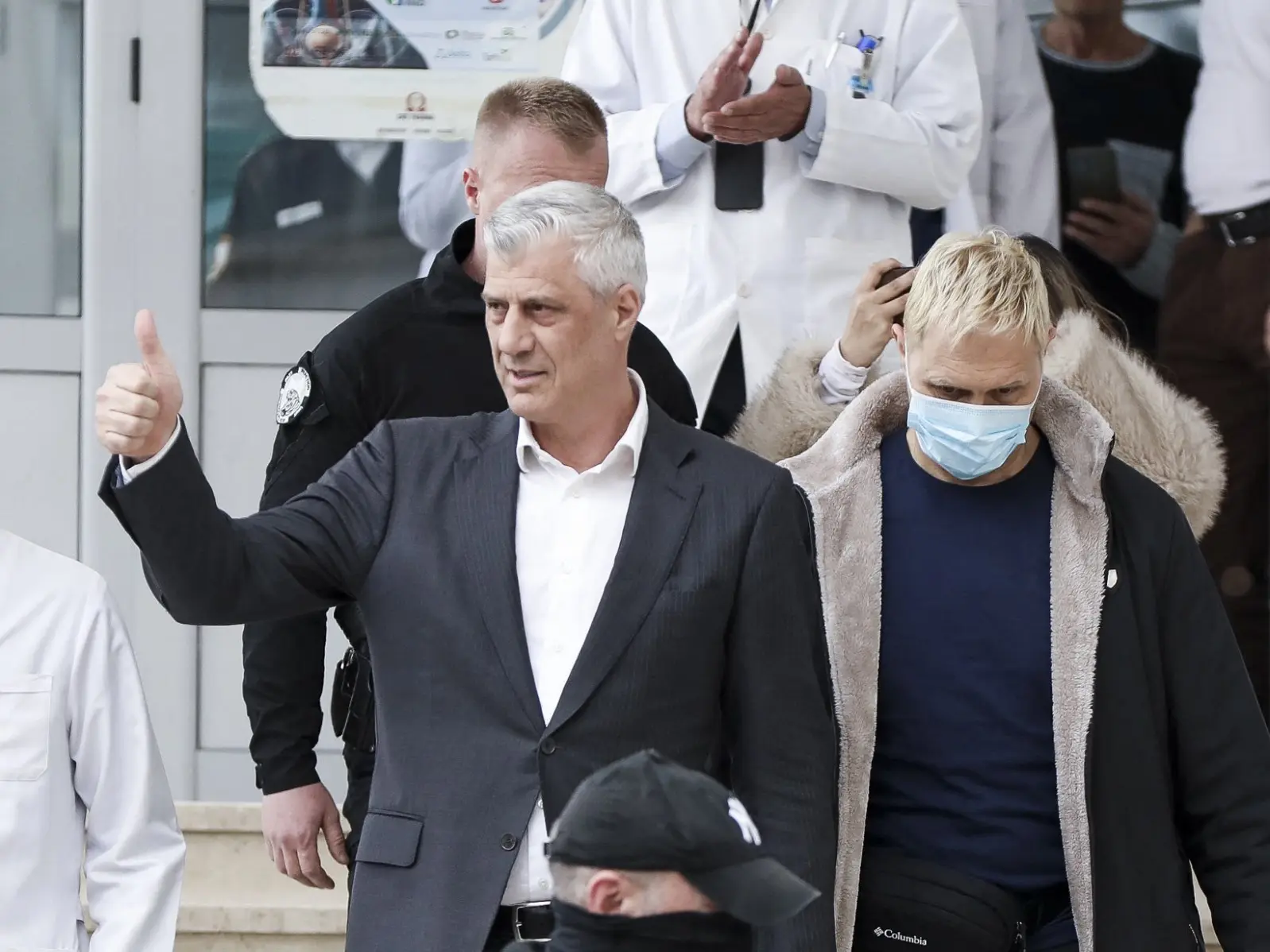 Former Kosovo President Hashim Thaci, guilty of four war crimes, faces up to 45 years Former Kosovo President Hashim Thaci, guilty of four war crimes, faces up to 45 years