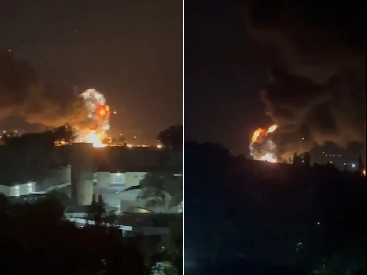 WATCH | Fireball erupts as Ukraine drone strikes Russian oil refinery in Yaroslavl WATCH | Fireball erupts as Ukraine drone strikes Russian oil refinery in Yaroslavl