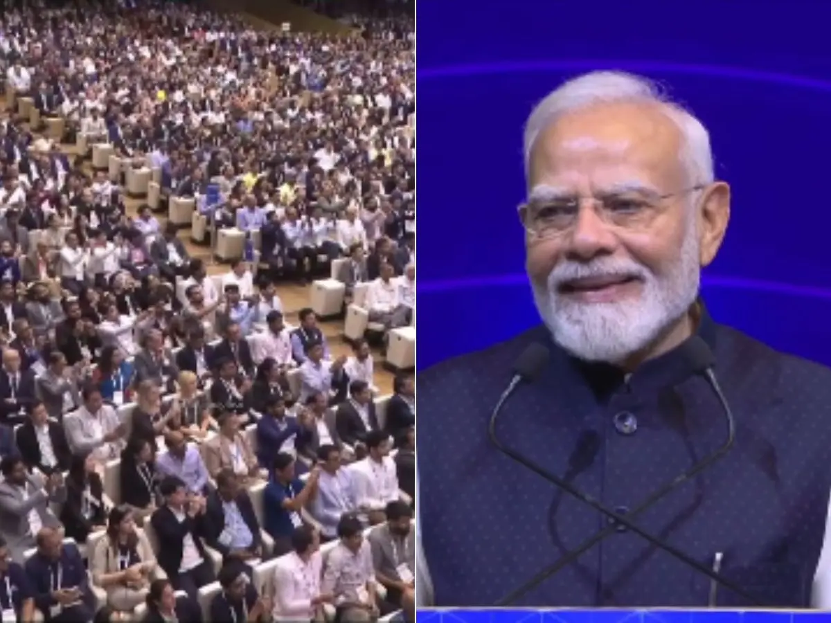 ‘Happy birthday Modi ji’: Crowd erupts in loud cheers at SEMICON India 2026 | WATCH ‘Happy birthday Modi ji’: Crowd erupts in loud cheers at SEMICON India 2026 | WATCH