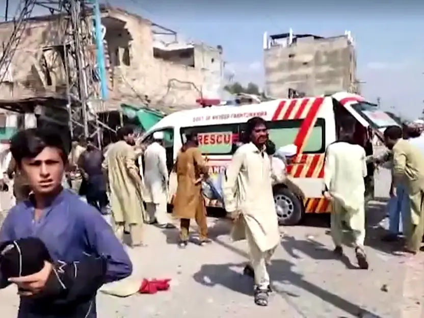 At least 16 killed, over 50 injured after blast in Pakistan’s Khyber Pakhtunkhwa At least 16 killed, over 50 injured after blast in Pakistan’s Khyber Pakhtunkhwa