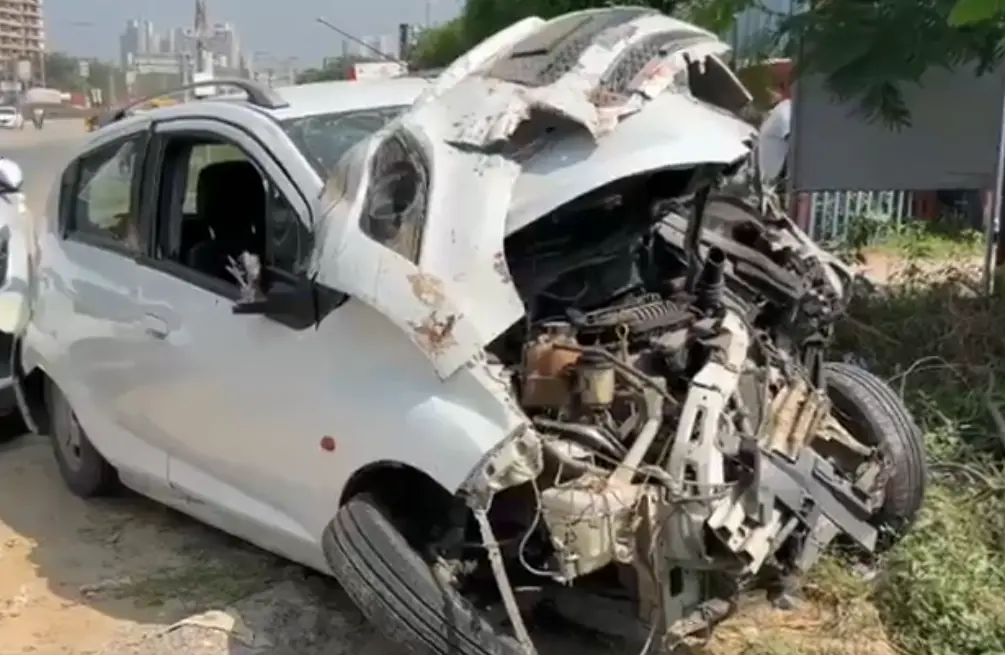Three labourers killed as DU student loses control of his car, rams into them on Dwarka Expressway